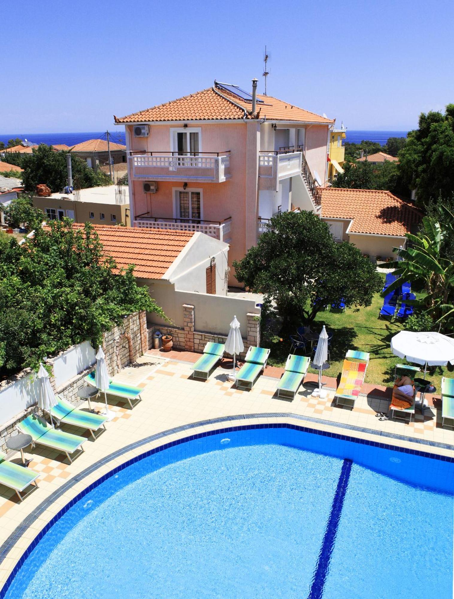 Theodora Studios & Apartments Skala  Luaran gambar